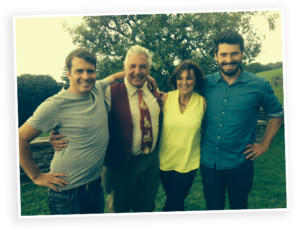 Peter and Christine Gott with the Baking Brothers