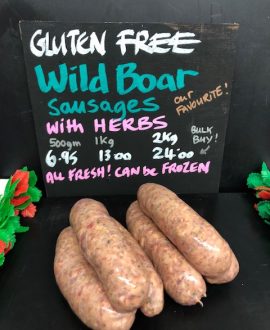 Wild Boar Sausage