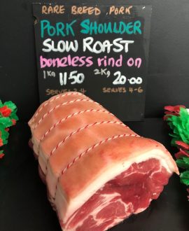 Rare Breed Pork Shoulder Boneless Roast