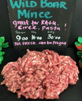 Wild Boar Mince