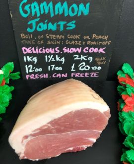 Home Cured Gammon Joint