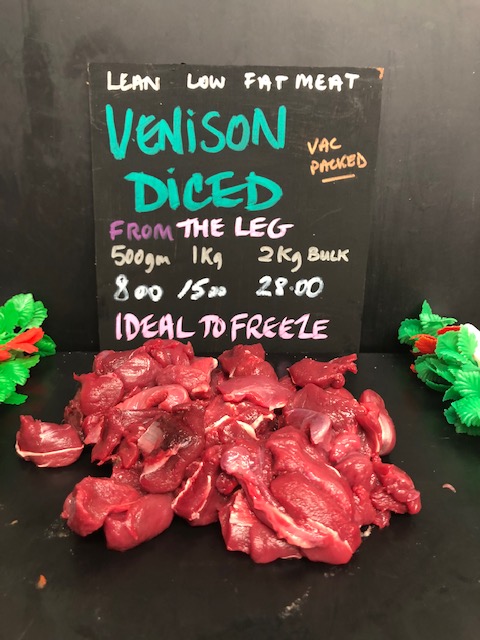 Venison Diced