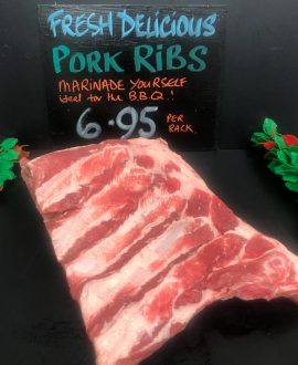 Fresh Delicious Pork Ribs