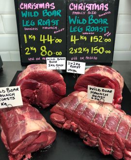 Wild Boar Leg Roast