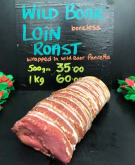 Wild Boar Loin Roast
