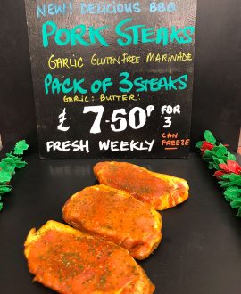 BBQ Pork Steaks