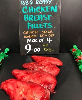 BBQ Chicken Breast Fillets