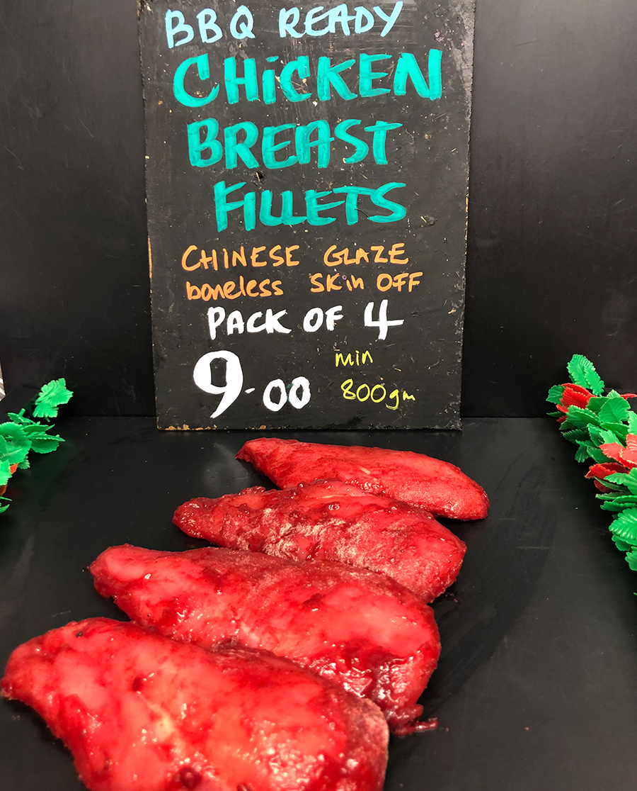 BBQ Chicken Breast Fillets