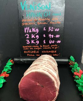 Venison Haunch Leg Roast