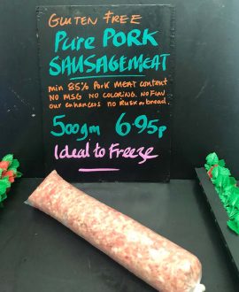 Pure Pork Sausage Meat